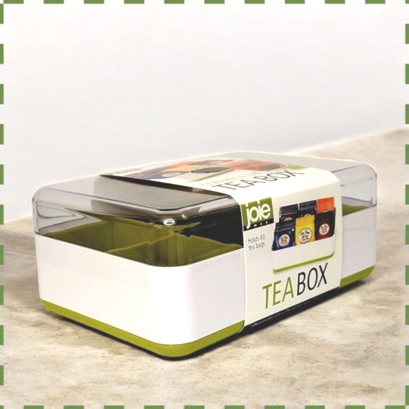 🆕️ Tea Box with 60 Bag Storage Capacity - NWT - Picture 4 of 8